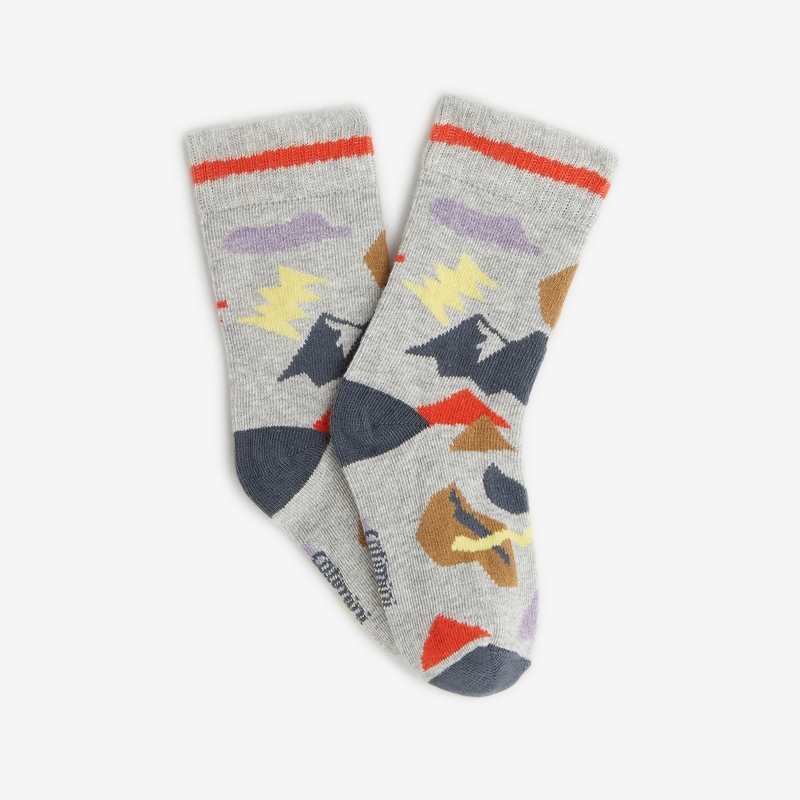 Chaussettes à imprimés bébé garçon blanches cassé Catimini