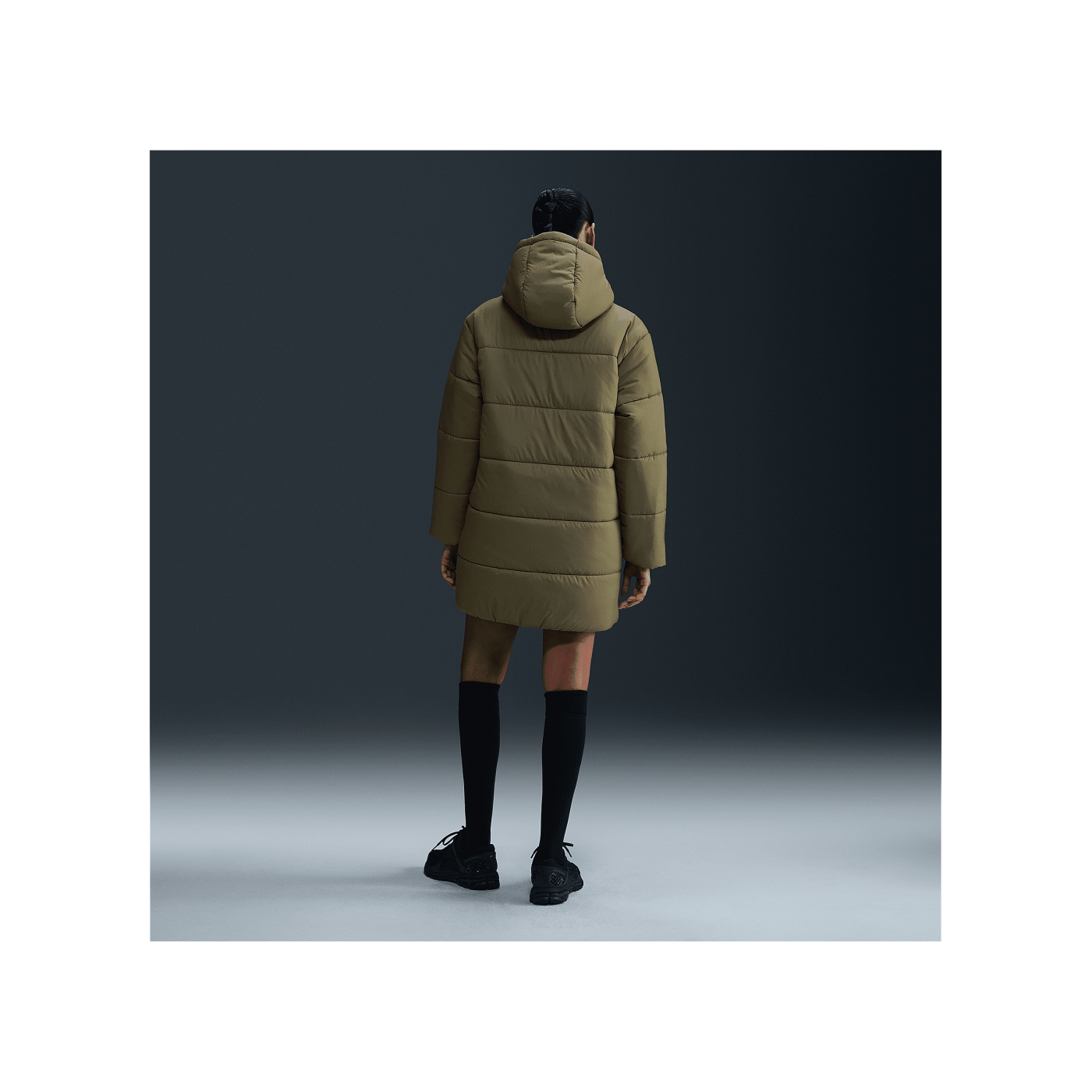 Nike Parka Jacke Damen Grün F320