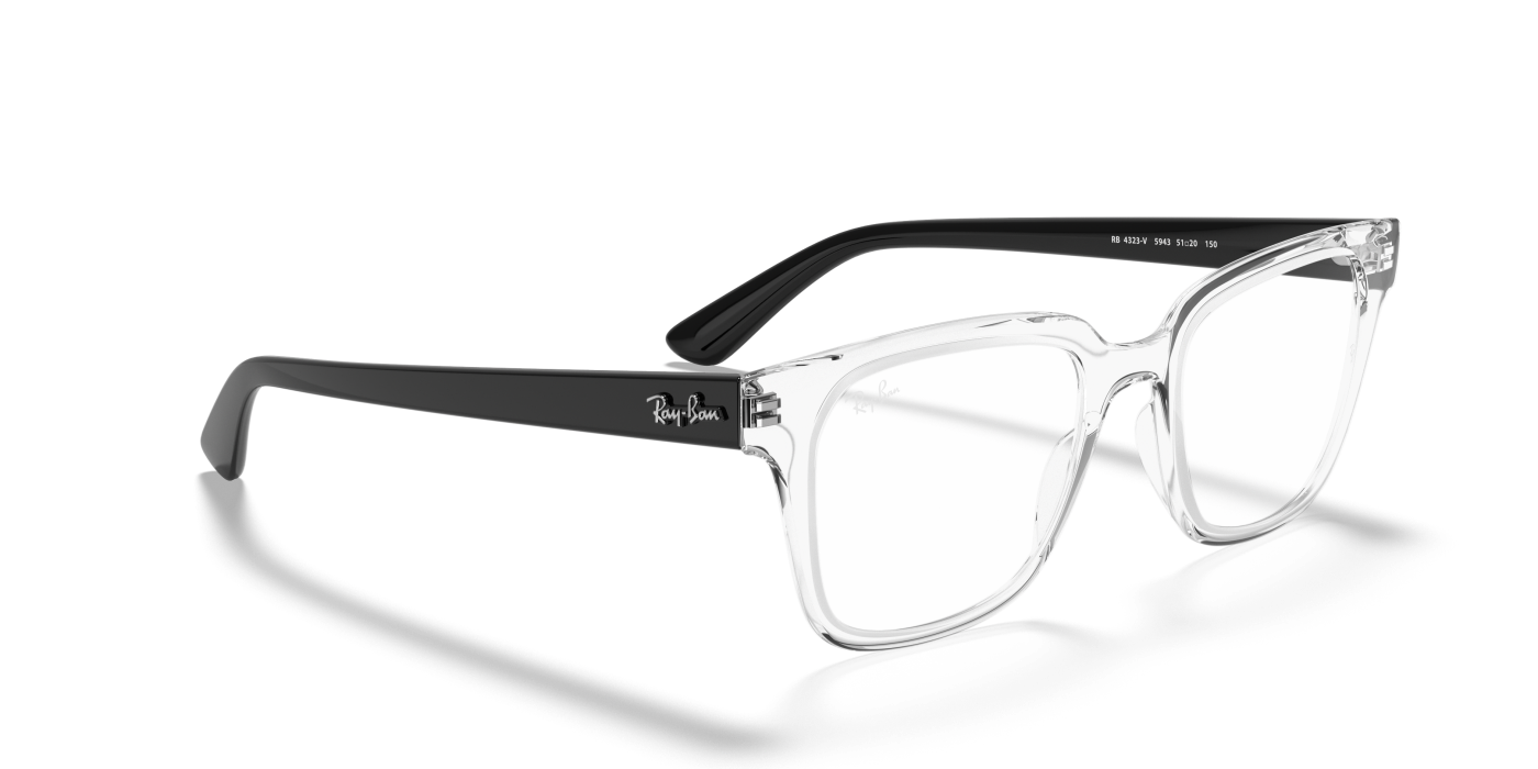 RB4323V OPTICS - Transparent lucios