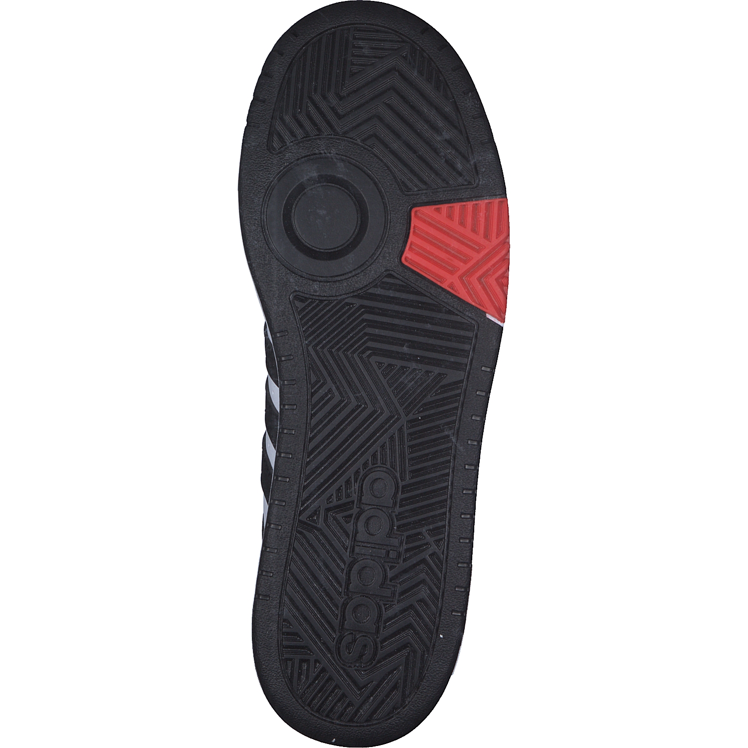 Adidas Hoops 3.0 K, Schnürschuhe, Herren, ftwwht/cblack/brired