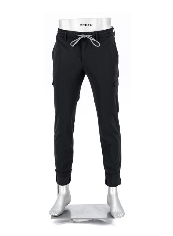 Alberto Bike, Hose Bike-Clay, Slim Fit, Revolutional®, schwarz