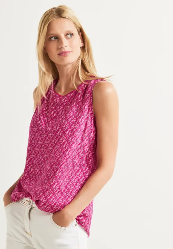 CECIL Minimalprint Top