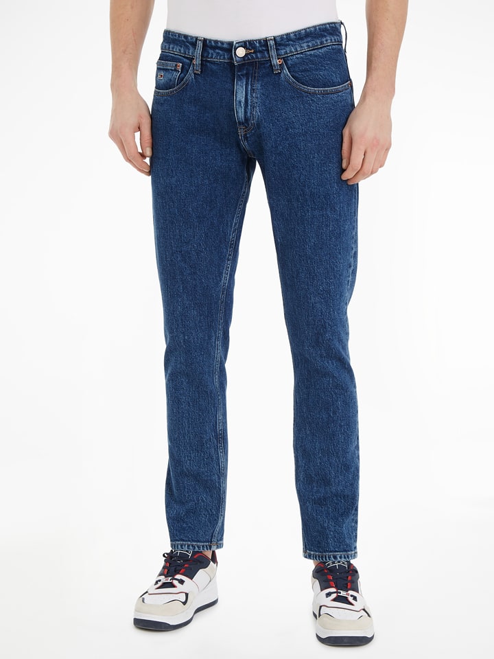 Tommy Hilfiger Jeans - Slim fit - in Blau günstig kaufen