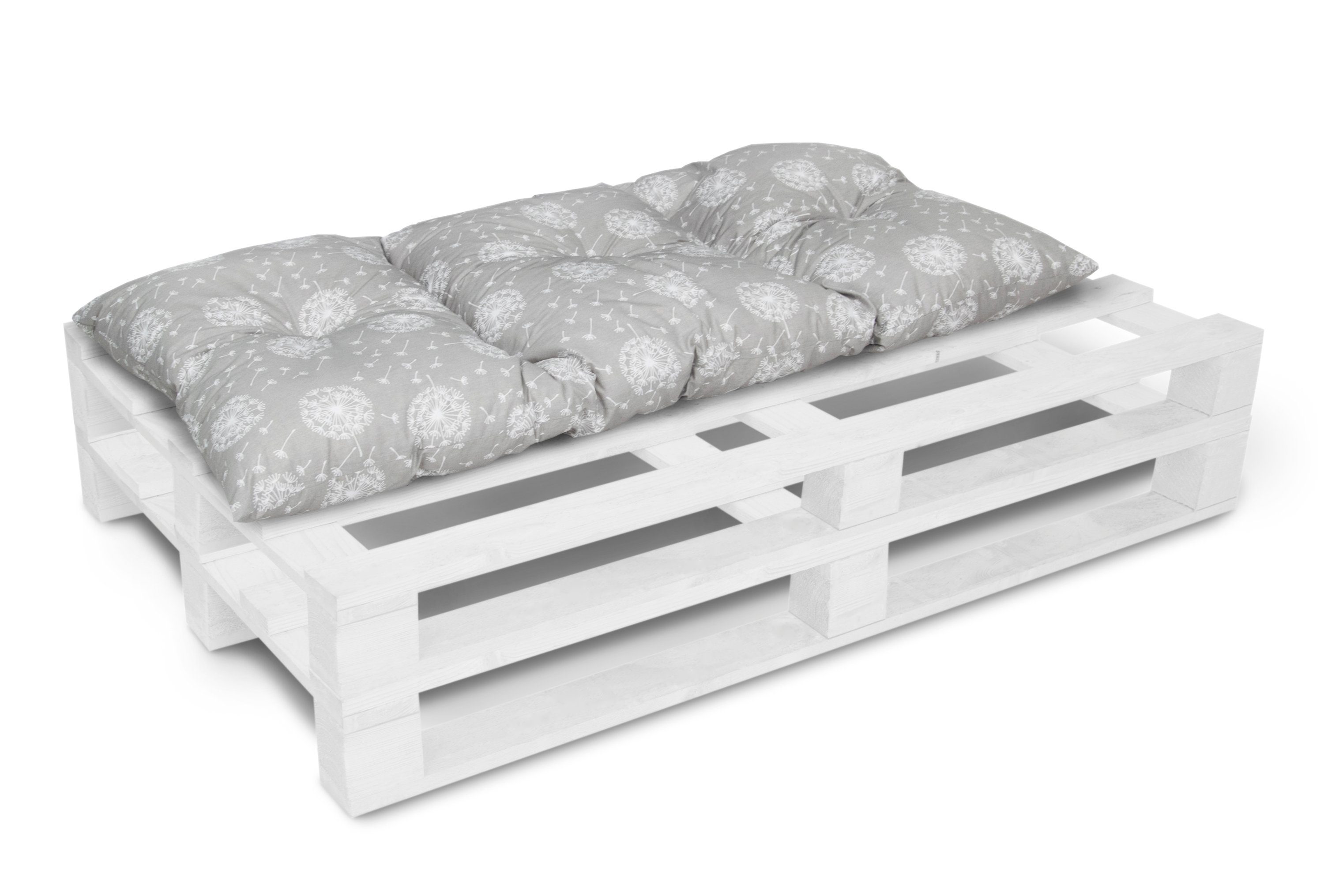 Amilian Stuhlkissen (Made in EU) Bankauflage, Gartenbankauflage, Sitzkissen, Rückenkissen, Pallettensitzkissen, Gartenkissen, Sitzauflage, Sitzpolster, Bankkissen für Gartenbank; Europaletten; Palettenkissen, 60x120cm