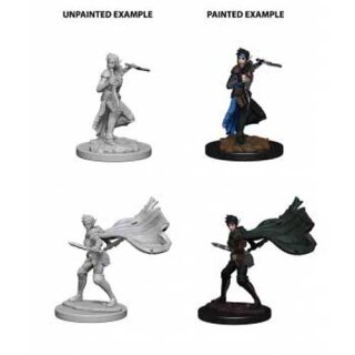 Elf Female Rogue: Pathfinder Deep Cuts Unpainted Minis