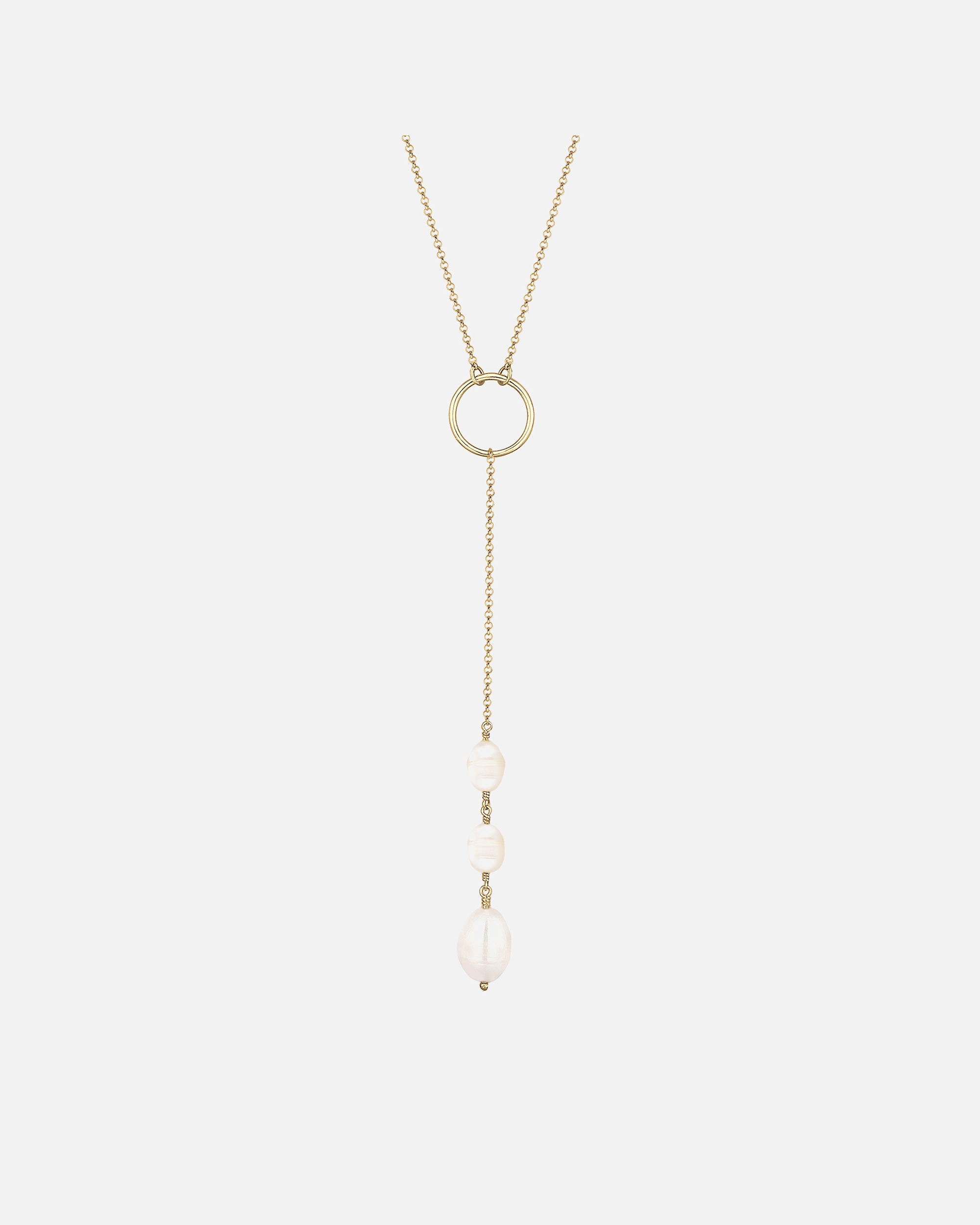 Orecchini da donna Elli Form de Y Geo con perle coltivate d'acqua dolce, placcati in oro e argento (925/1000)
