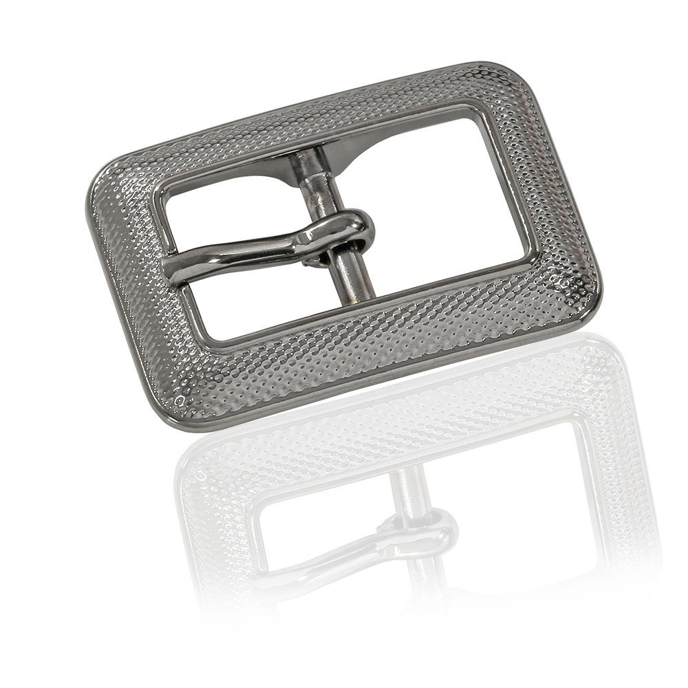 FREDERIC HERMANO Gürtelschnalle 15mm Metall Schwarz - Buckle Busy - 319107530020