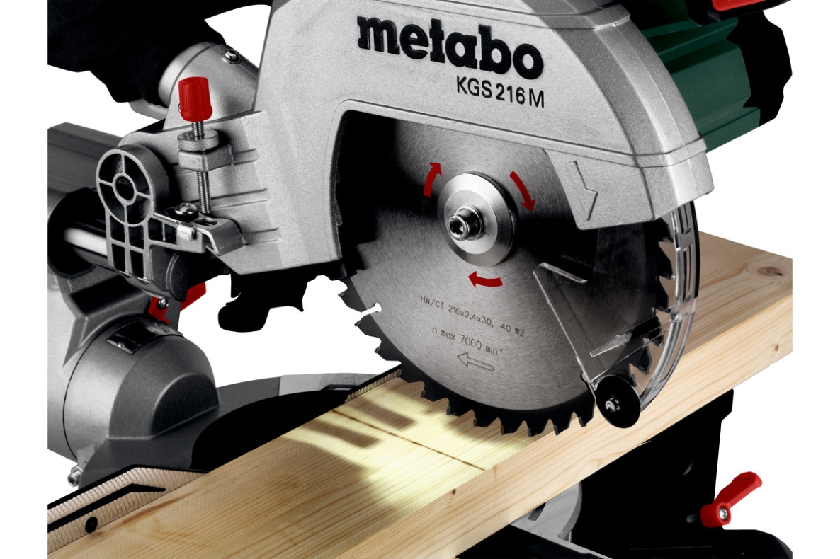 Metabo 613216000 KGS 216 M Miter saw with pull function