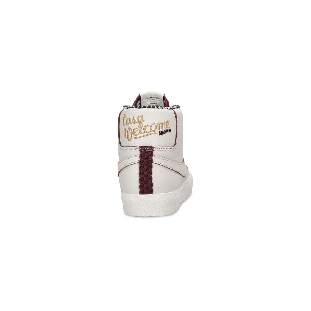 Nike x Skateboarding Zoom Blazer Mid Welcome FQ0795-100 / weiss