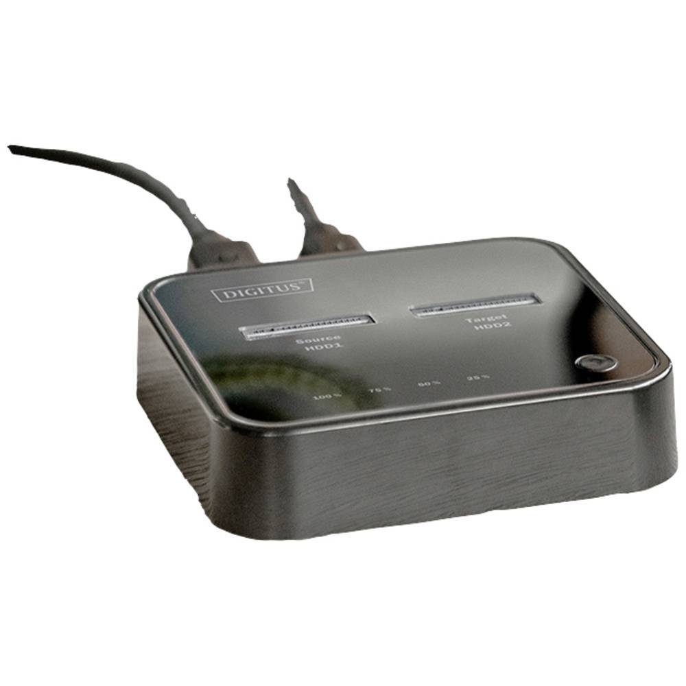 Digitus Festplatten-Dockingstation Dual M.2 NVMe SSD Docking Station mit, mit Clone-Funktion