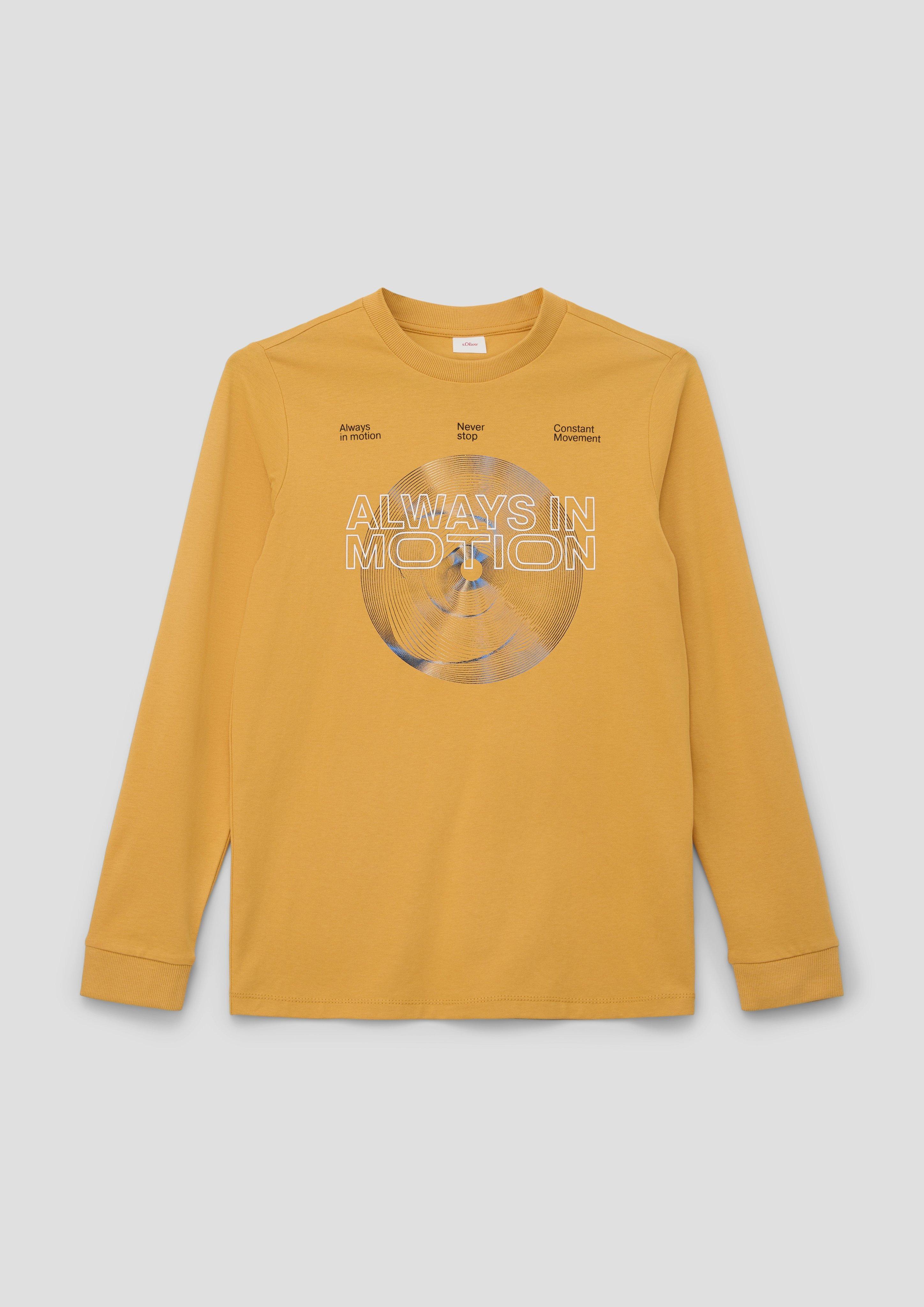 Longsleeve mit Frontprint  2134041-1730