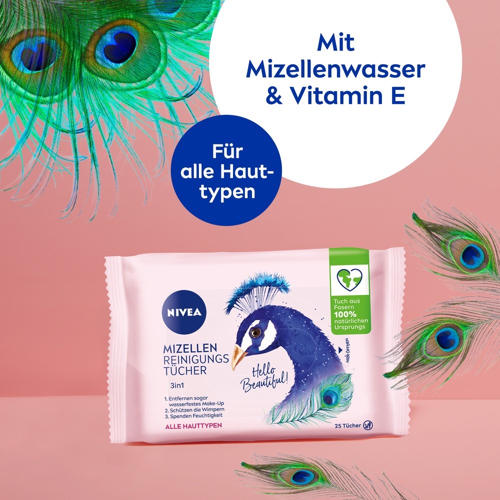 Mizellen Reinigungstücher 3in1