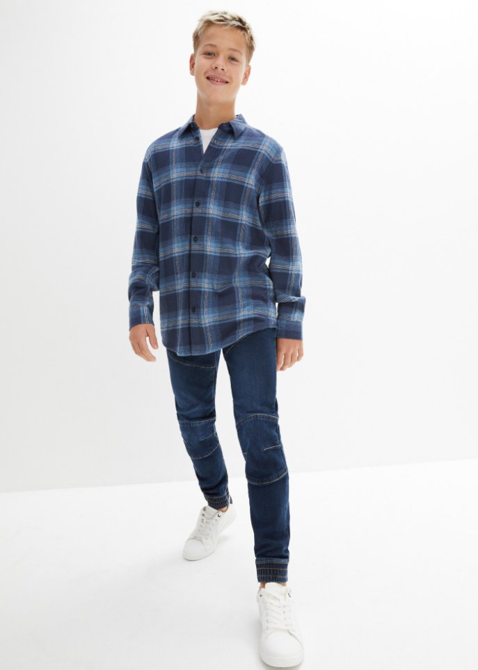 Jungen Flanellhemd kariert
