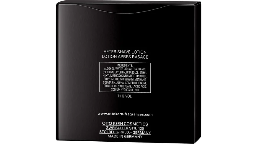 OTTO KERN MAN SIGNATURE After Shave Lotion 50 ml
