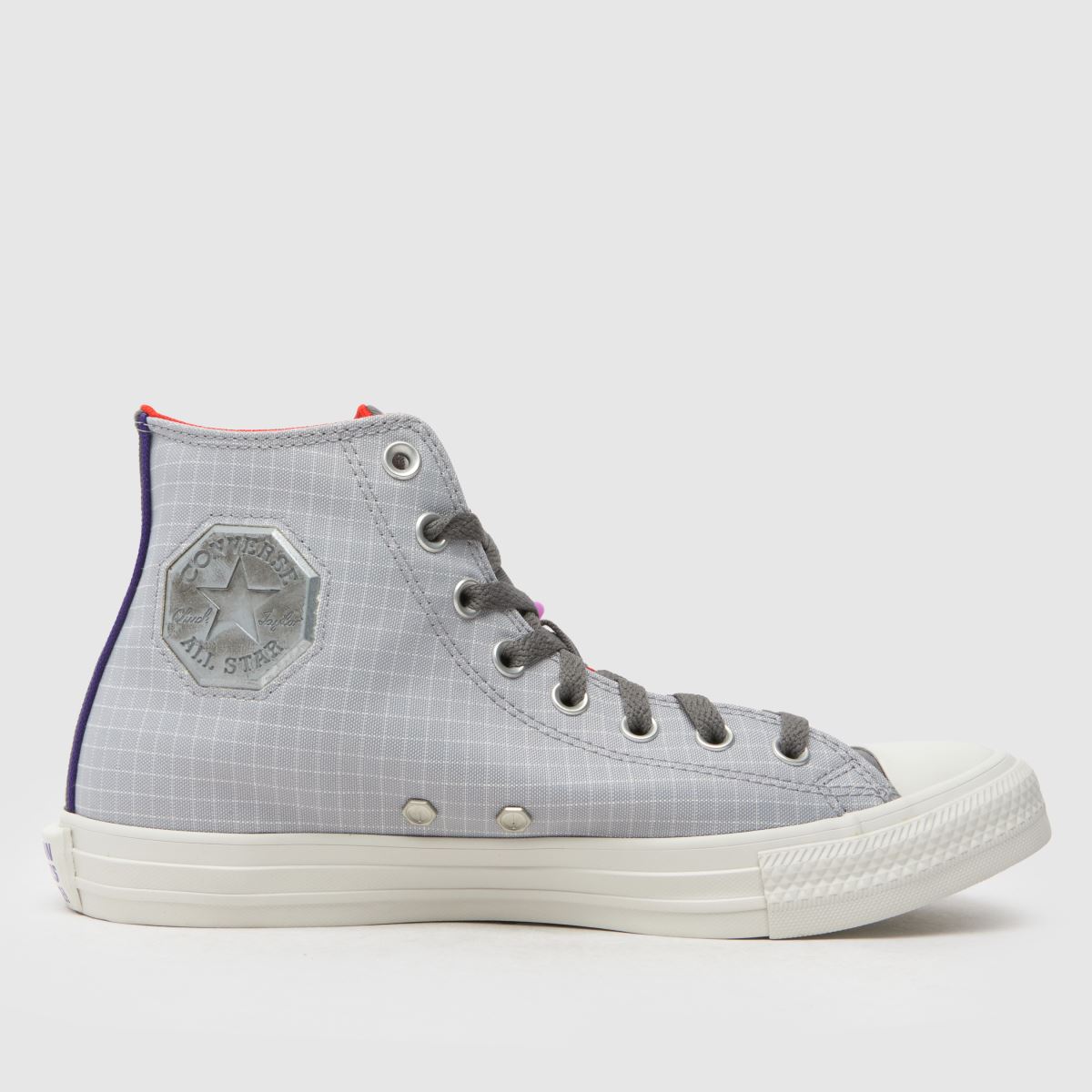 Converse All Star Hi Transformers cipők szürke színben