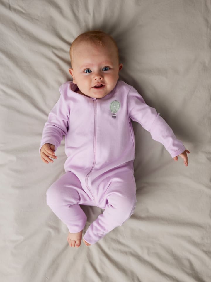 name it 2er Pack Schlafstrampler NBFNIGHTSUIT ZIP JET DOT in jet stream günstig kaufen