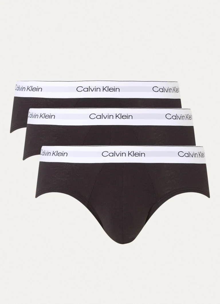 Calvin Klein Briefs with logo band in 3-pack