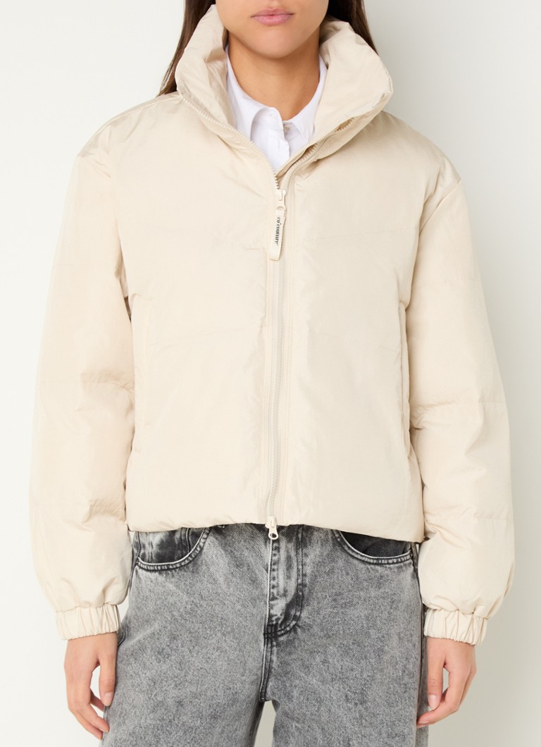Co'Couture  Frosty puffer jack met ritszakken