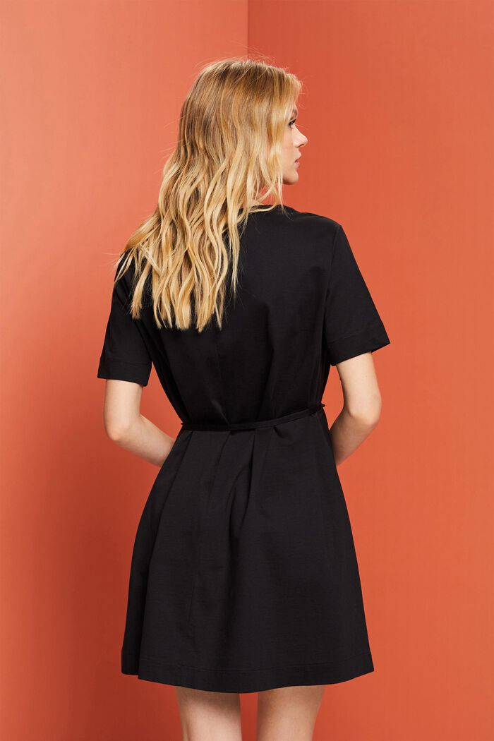 Jersey-Minikleid, 100 % Baumwolle