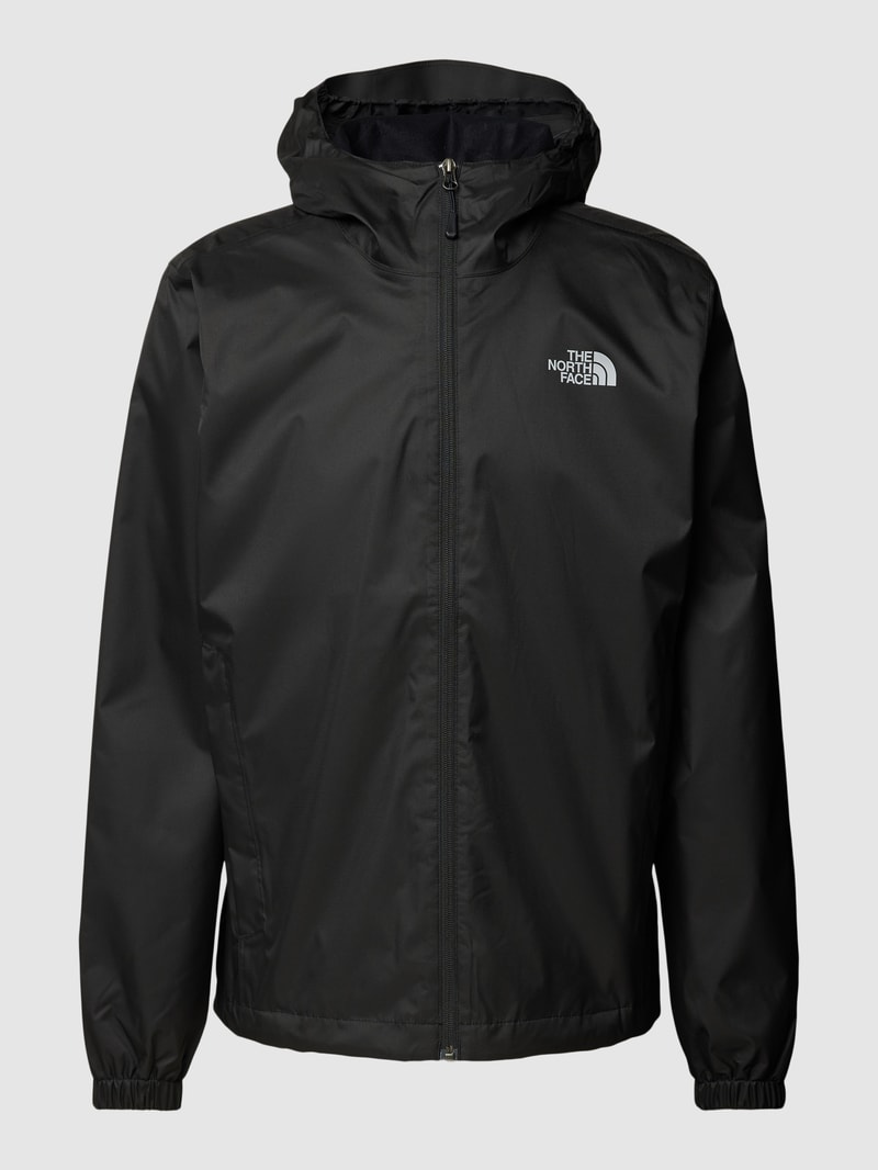 Jacke mit Kapuze Modell 'QUEST' in schwarz