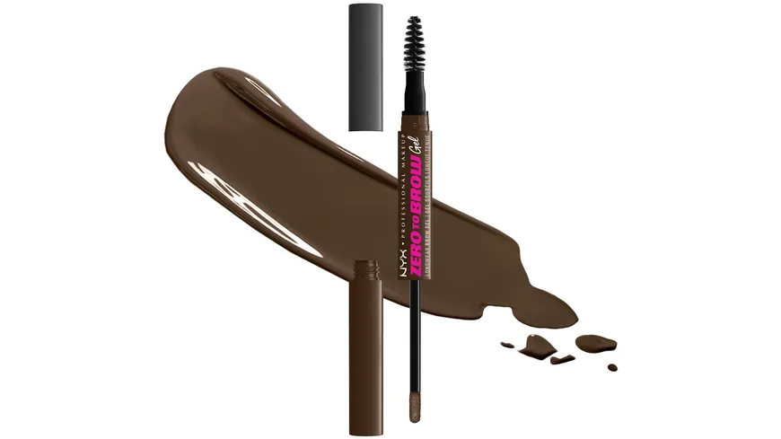 NYX PROFESSIONAL MAKEUP Zero To Brow Gel 07 - Espresso