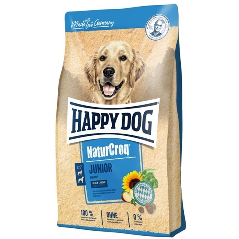 HAPPY DOG Hundetrockenfutter HAPPY DOG NaturCroq Junior 4 kg