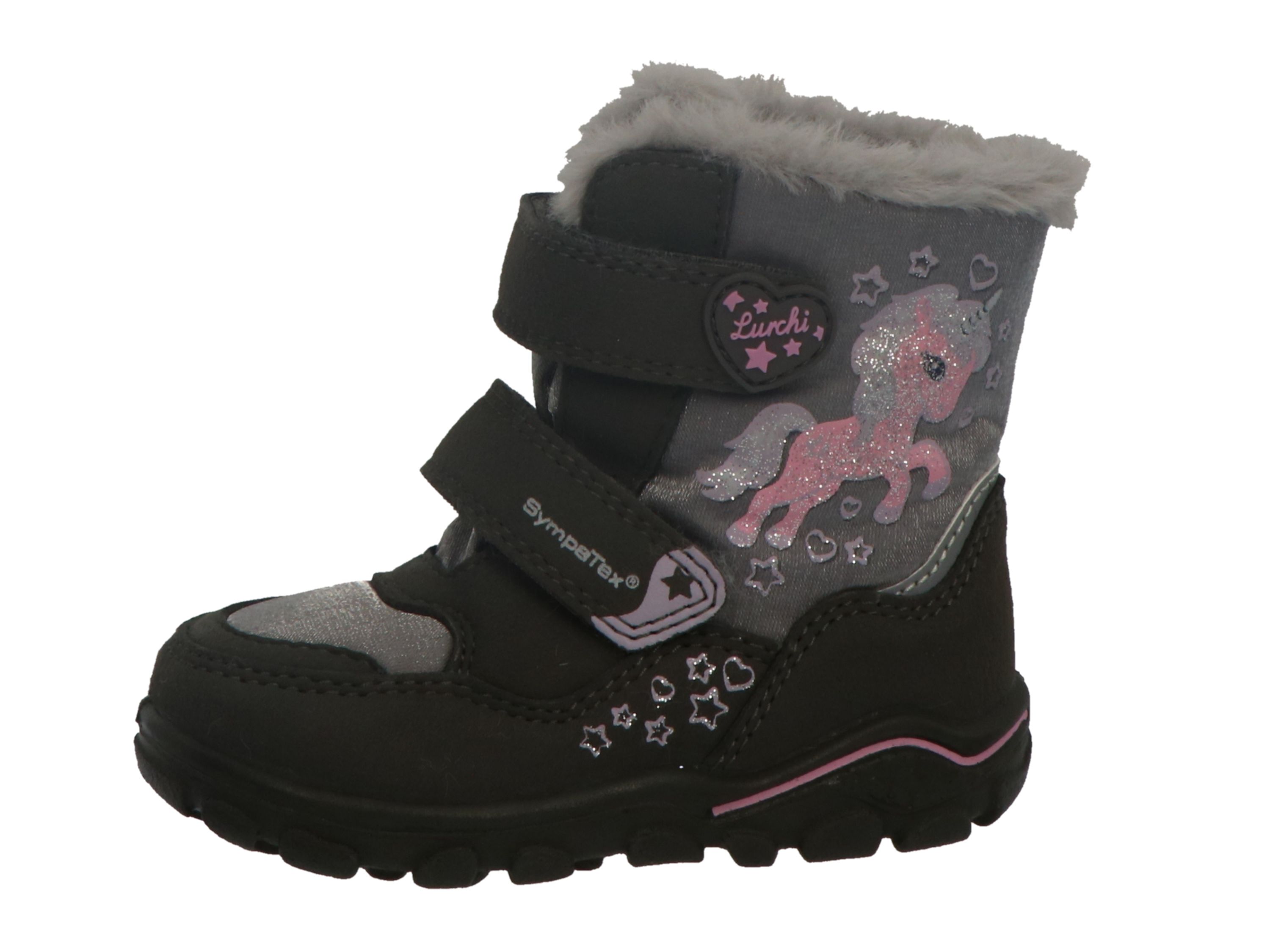 Lurchi Schneestiefel Kosy-SYMPATEX - grey-rose