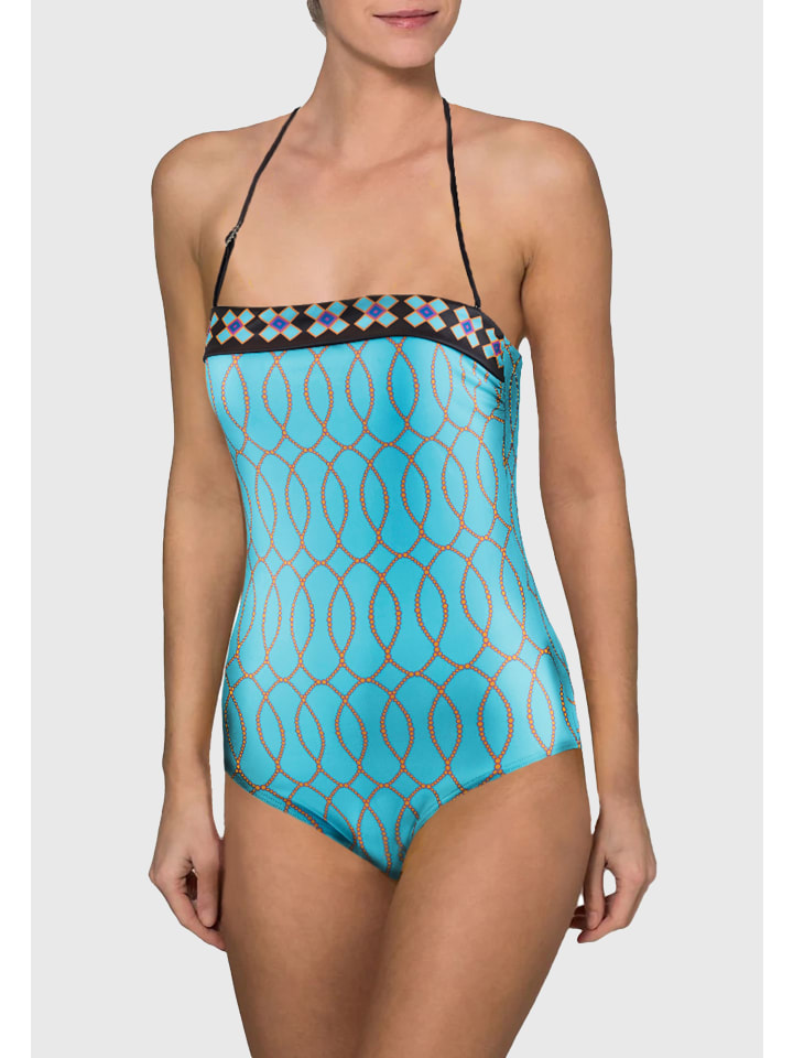 BECO the world of aquasports Badeanzug Aqua Pearl in hellblau günstig kaufen