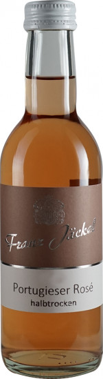 2022 Wallhäuser Pfarrgarten Portugieser Rosé halbtrocken 0,25 L - Weingut Franz Jäckel
