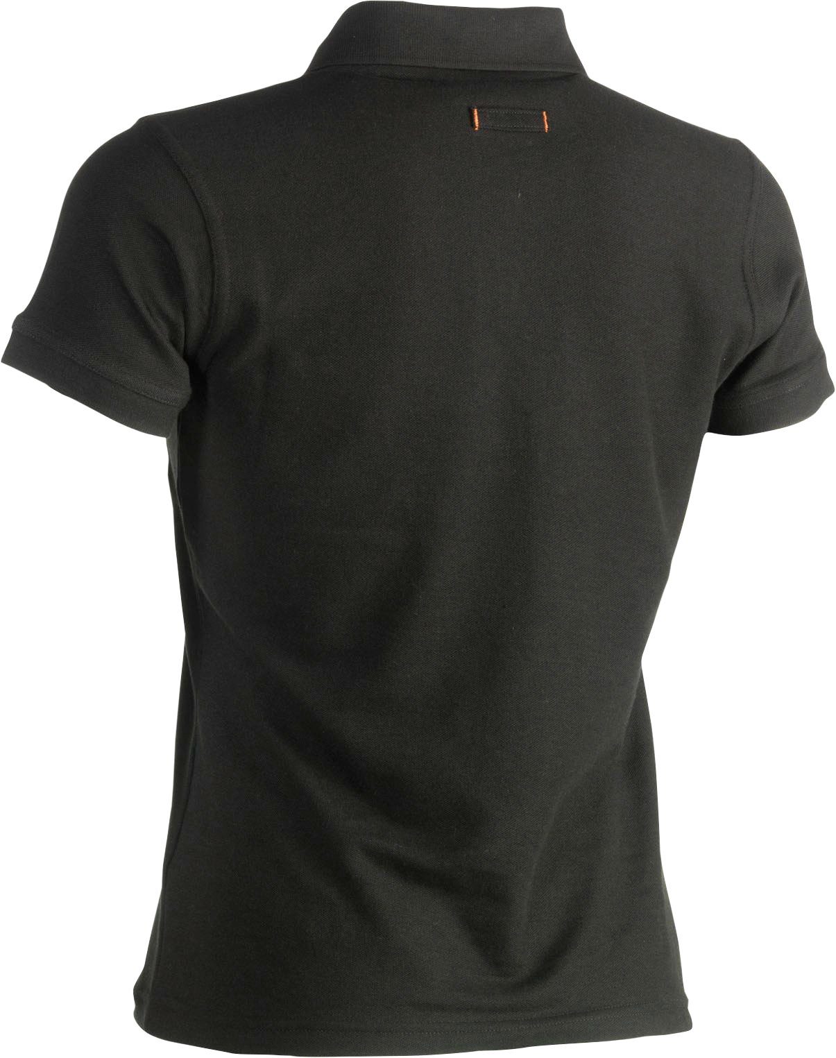 Herock Poloshirt Freya Polo Kurzärmlig Damen Figurbetont, mit Rippstrick-Kragen und Bündchen sowie 1 Brusttasche