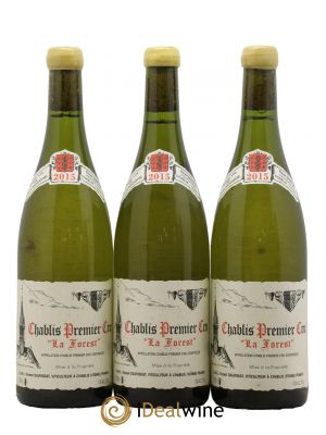 Chablis 1er Cru La Forest Vincent Dauvissat (Domaine)  2015 - Lot de 3 Bouteilles