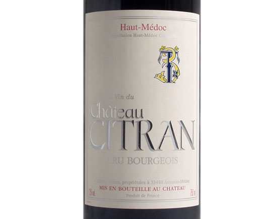 Château Citran Rouge 2005 , Cru Bourgeois Bordeaux Haut-Médoc
