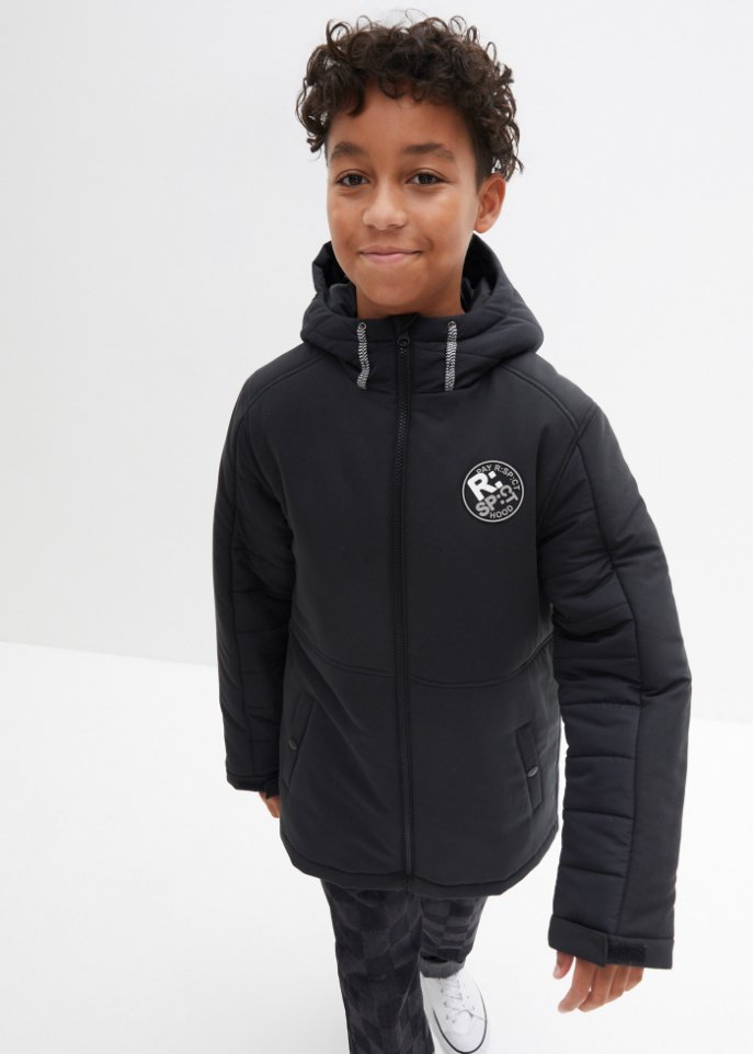 Jungen Übergangsjacke mit Kapuze
