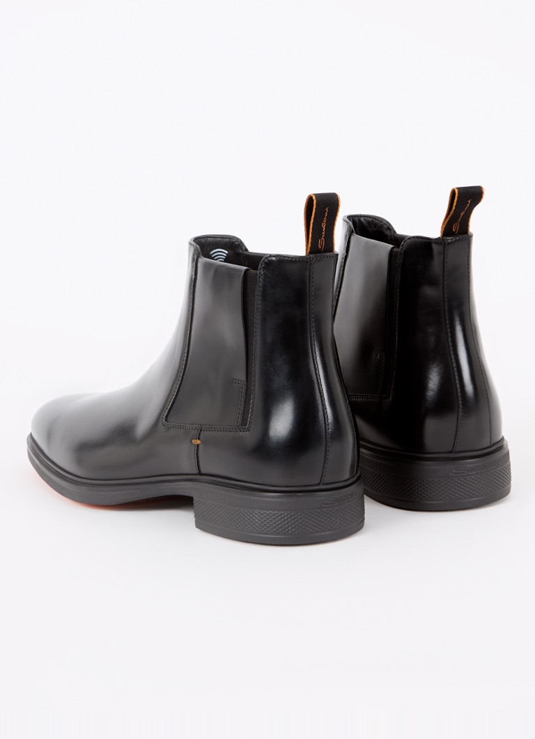Botki Chelsea Santoni Easy Leather