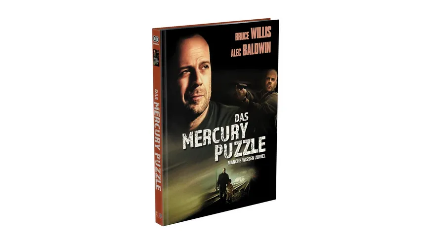 DAS MERCURY PUZZLE - 2-Disc Mediabook - Cover C - Limited 333 Edition  (Blu-ray + DVD)