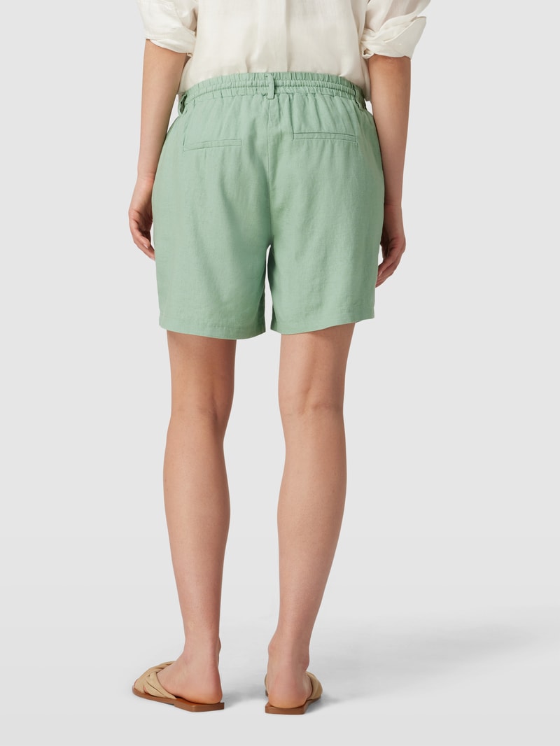Umstands-Bermudas mit elastischem Bund in mint
