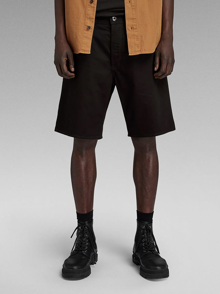 G-Star Jeans-Bermudas in Schwarz günstig kaufen