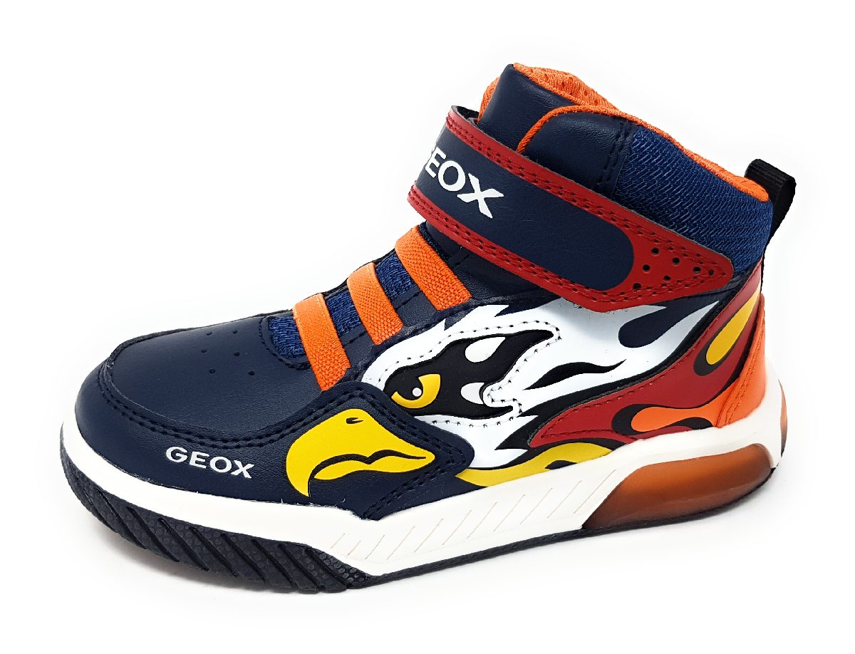 Geox Jenk Boy J369CB-0BU11/C0659 Blau C0659 navy/ orange