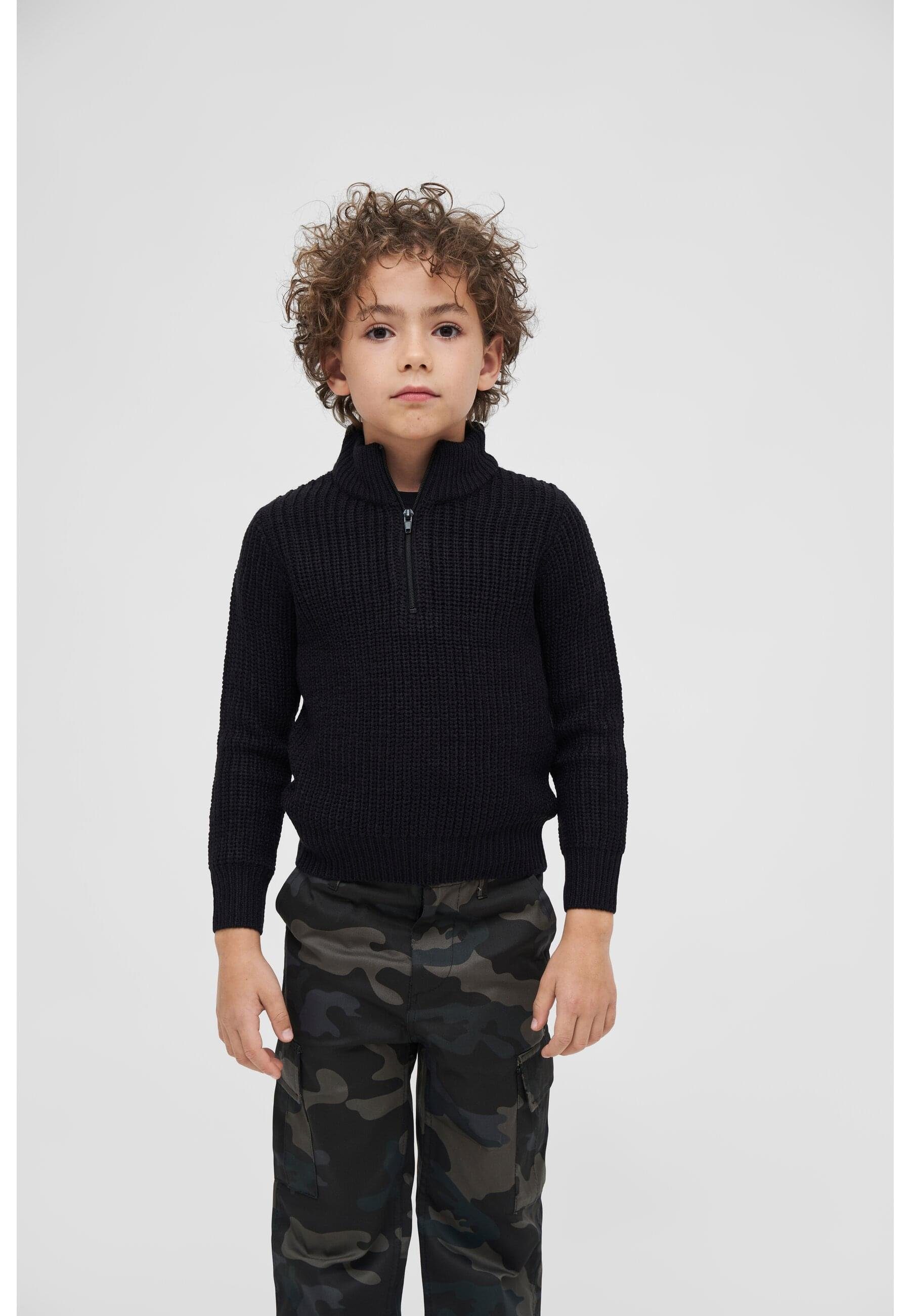 Brandit Kapuzenpullover Unisex Kids Marine Troyer Pullover (1-tlg)