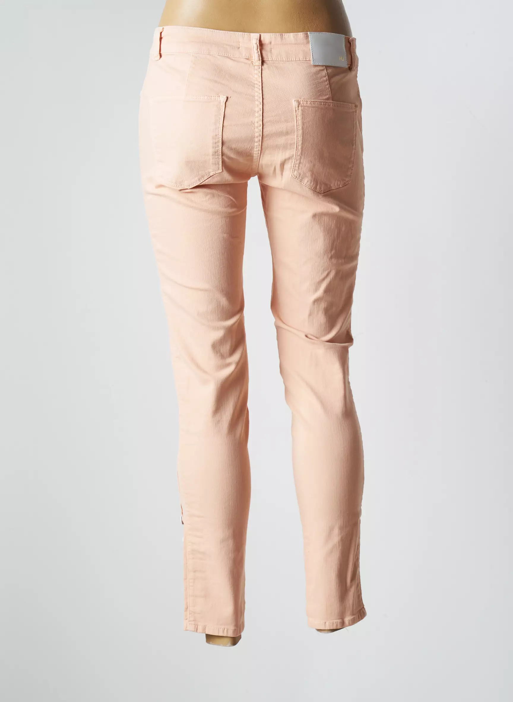 Heartless Jeans Pantalons Slim Femme couleur orange