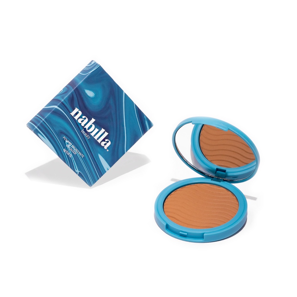 nabilla beauty Medium Tan 02 Poudre bronzante fini mat