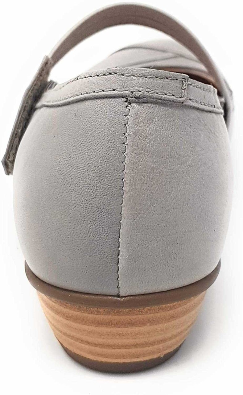 BRAKO Spangenpumps grau