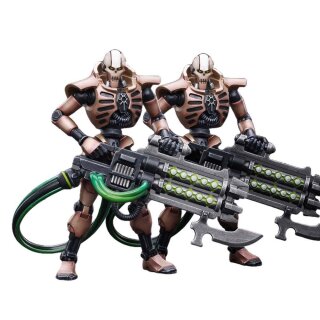 Warhammer 40k Actionfigur: Necrons - Szarekhan Dynasty Immortals with Gauss Blaster (2er-Pack)