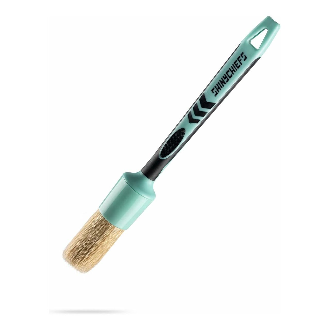 ShinyChiefs Detailing Brush - Wildschweinborsten Auto-Pinsel zur gründlichen Reinigung 23cm