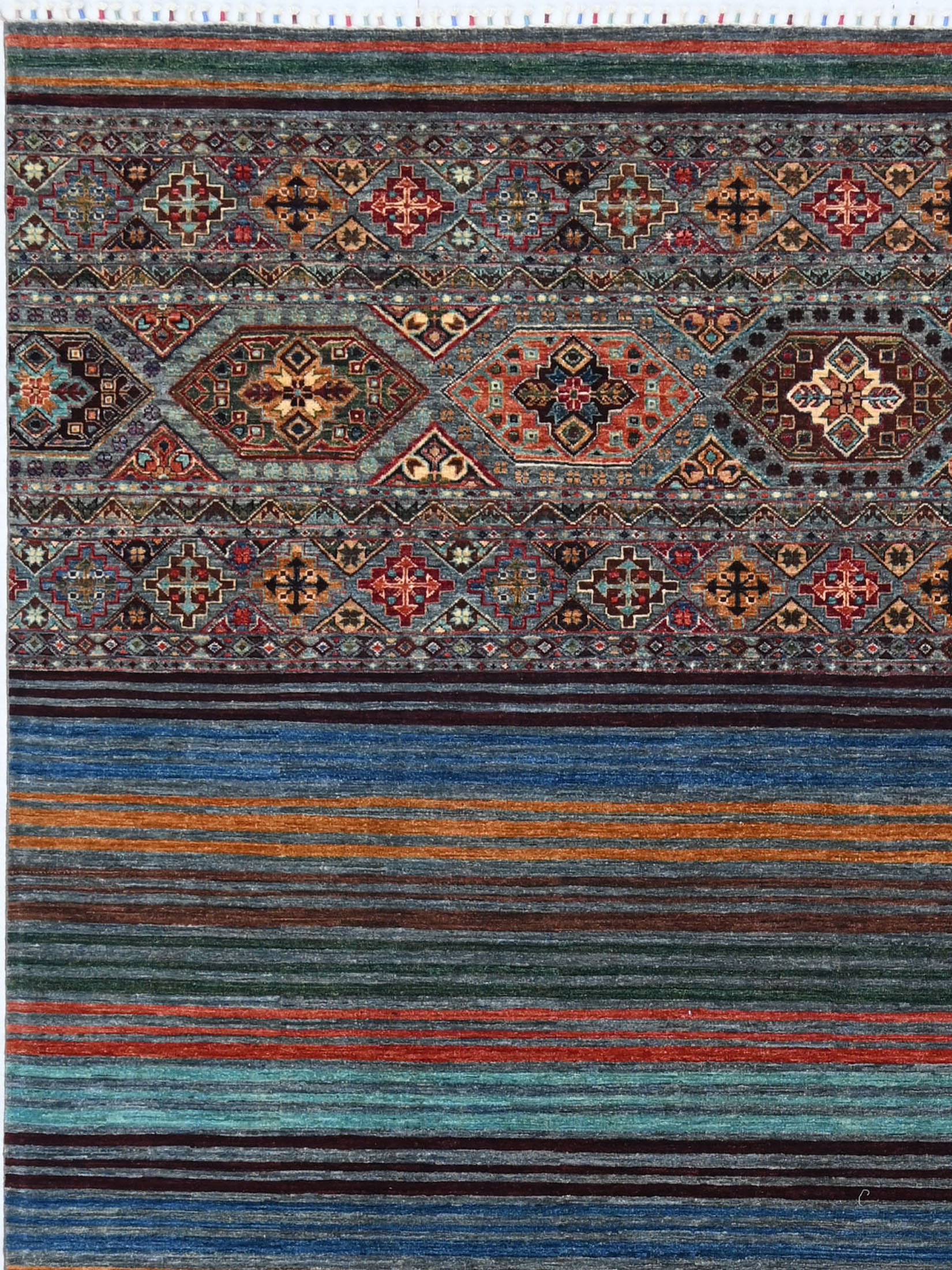 Chobi Schal ca. 255 x 315 cm, Unikat / Einzelstück