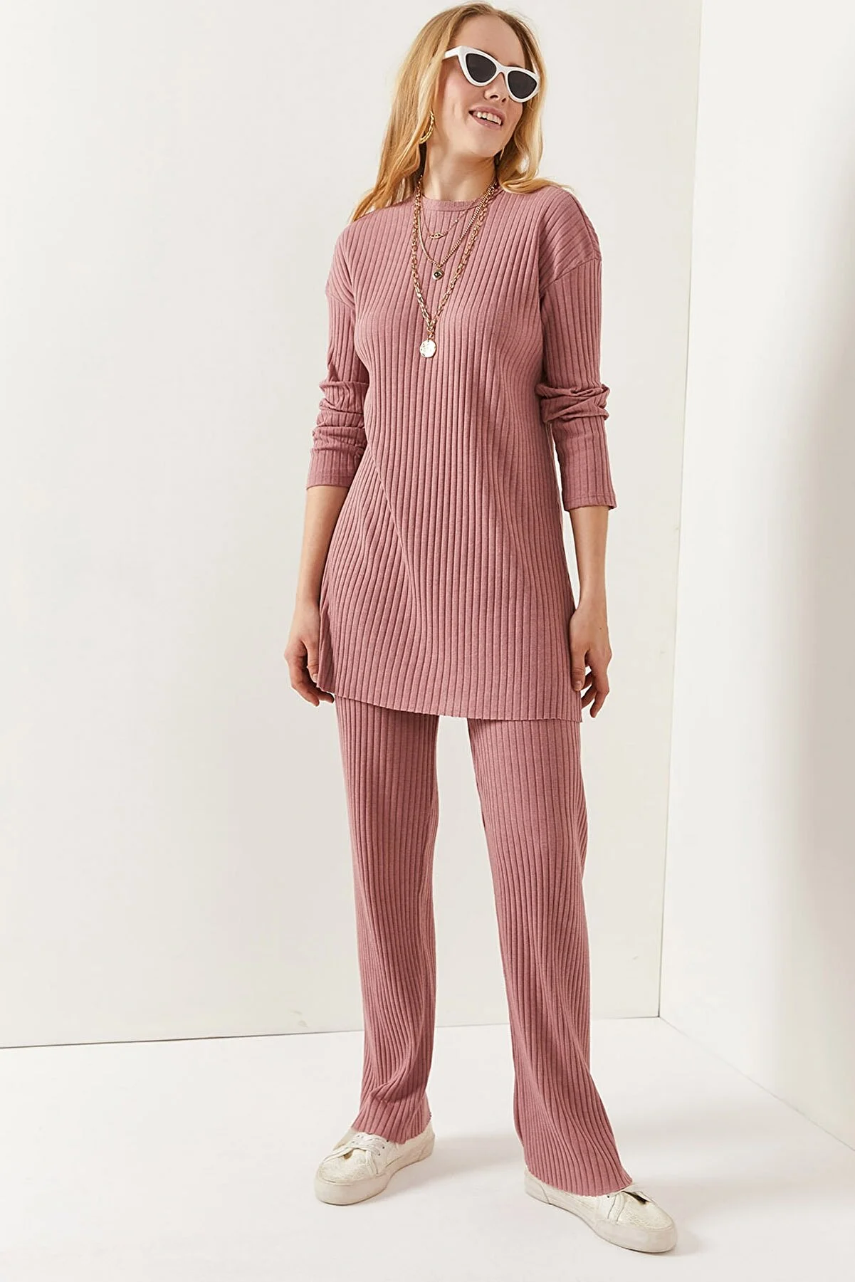 Olalook  Zweiteiler - Rosa - Regular Fit