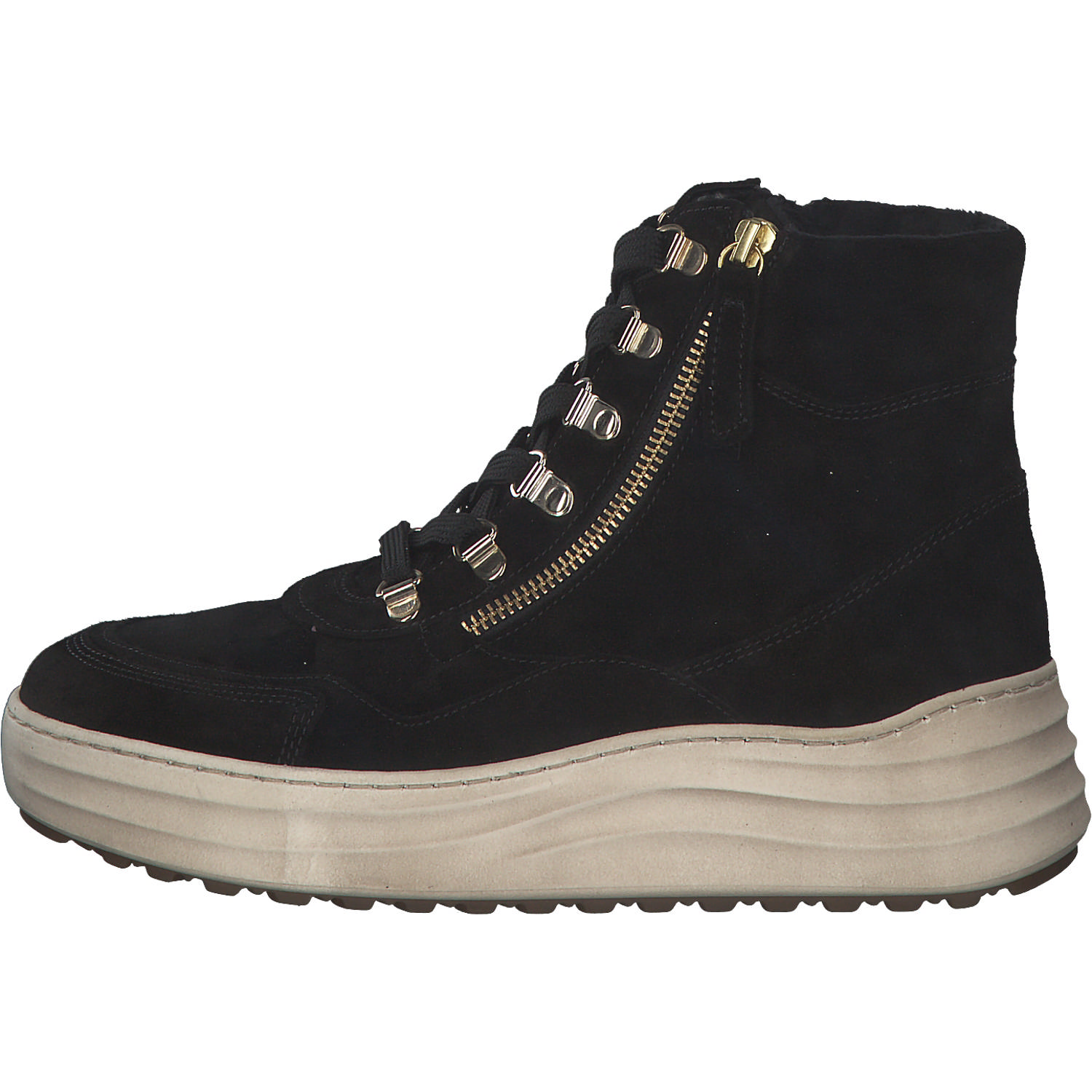 Gabor Florenz 76.568, Sneakers Low, Damen, schwarz