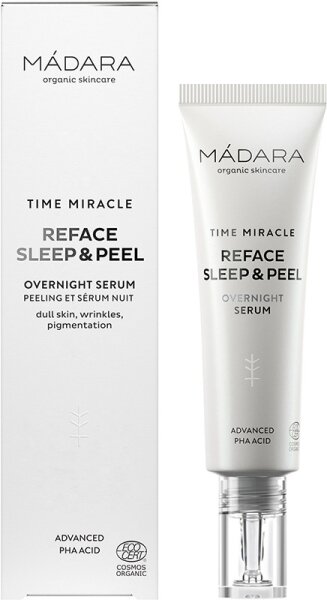 MÁDARA Time Miracle Reface Sleep & Peel Overnight Serum Gesichtsserum