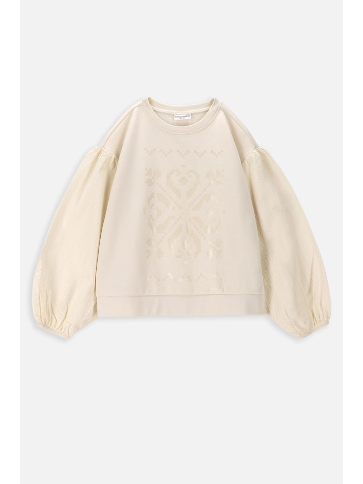 Coccodrillo Sweatshirt in ecru günstig kaufen