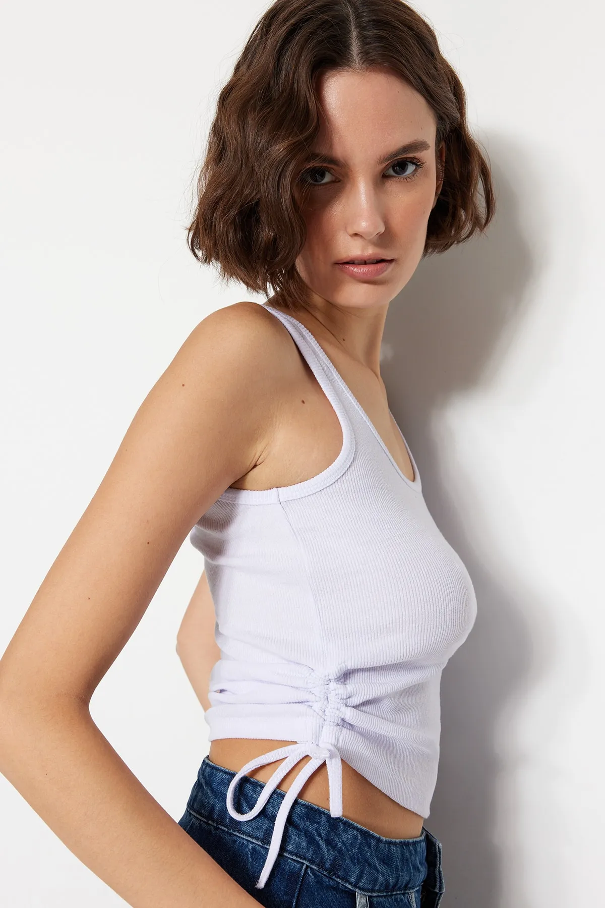 Trendyol Collection  Unterhemd - Dunkelblau - Slim Fit